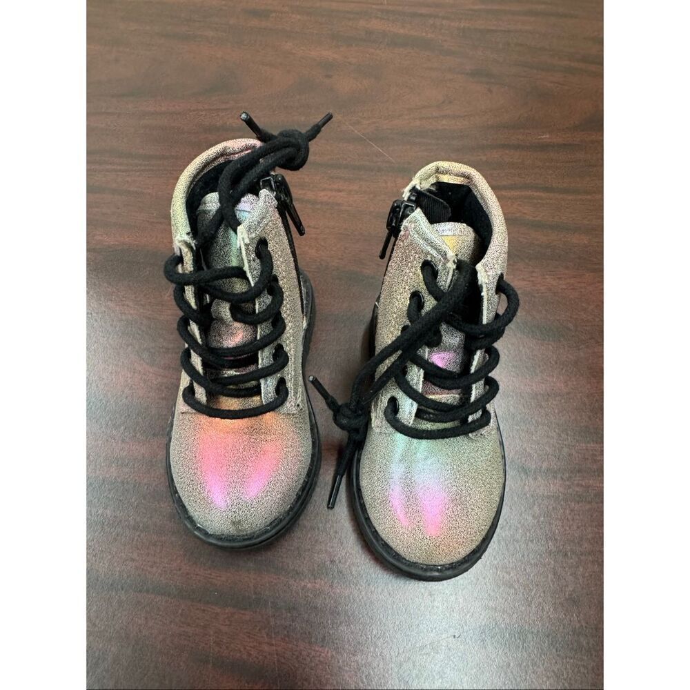 The Children’s Place Rainbow Boots Size Toddler 4